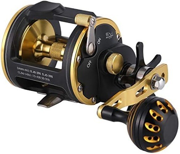 Trolling Reel Saltwater Level Wind Reels, Drag Reels Boat Fishing Ocean Fishing