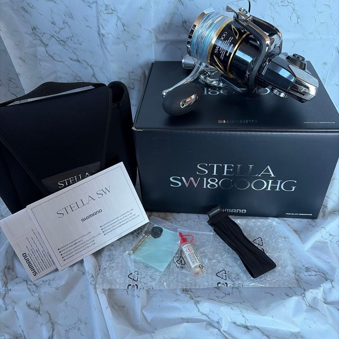 SHIMANO STELLA Final Price Drop SW18000HG w/ Manual Fishing Reel