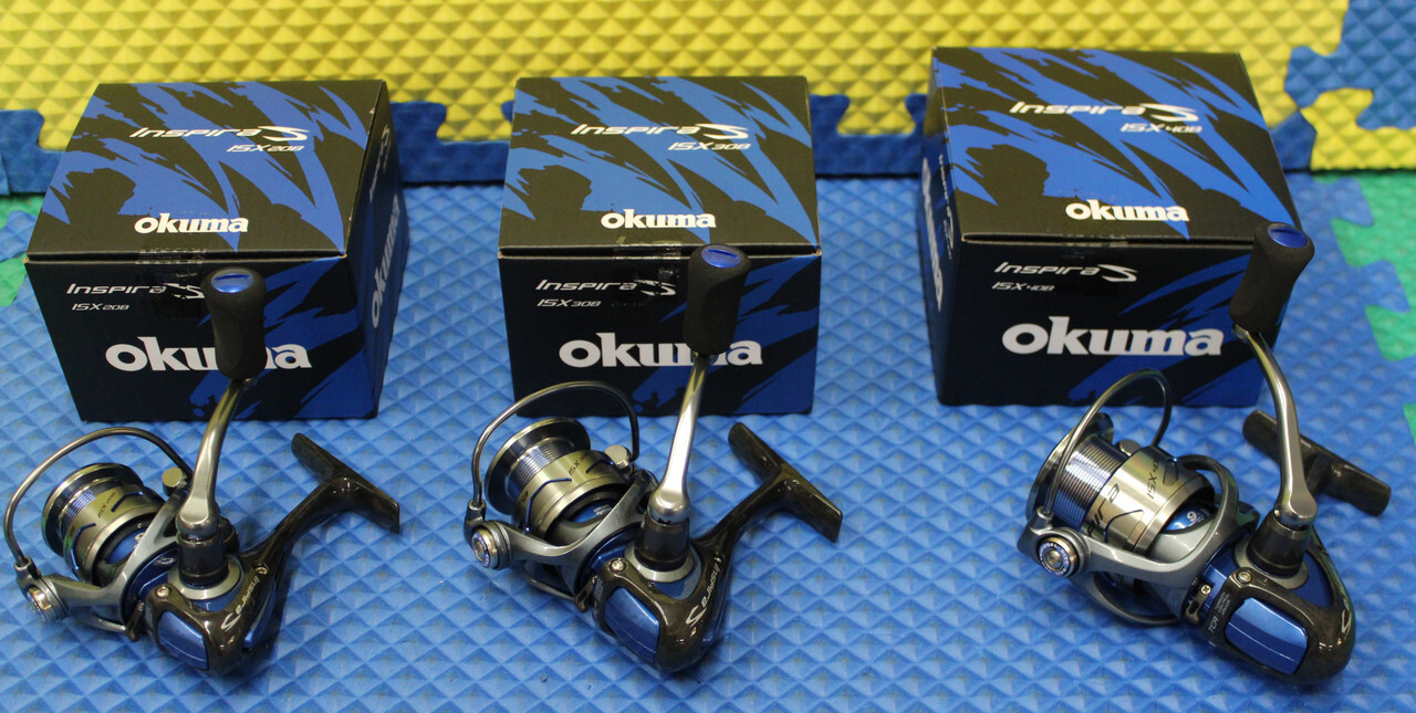Okuma Inspira ISX Spinning Reels Blue Series CHOOSE YOUR MODEL!