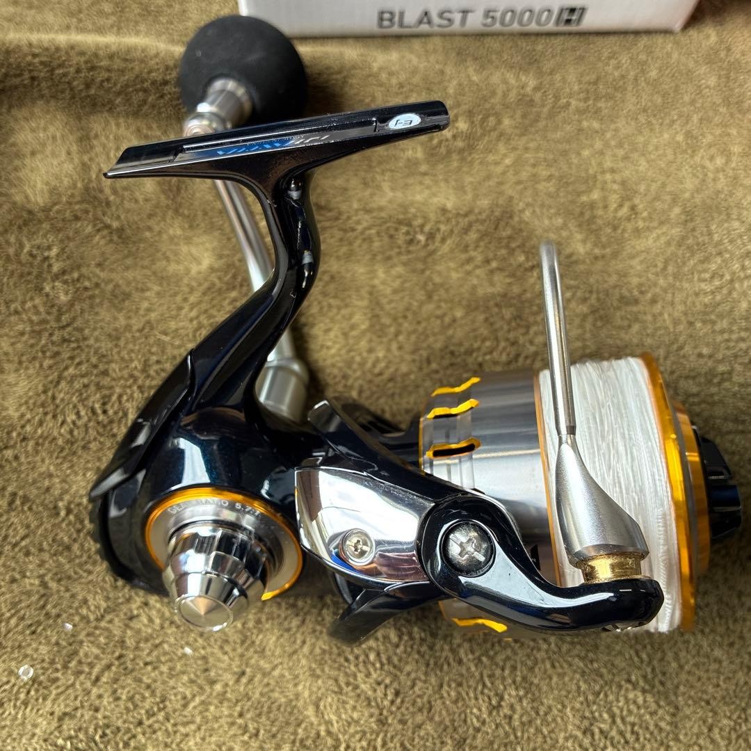 DAIWA 16 BLAST 5000H spinning reel PE5 300m included