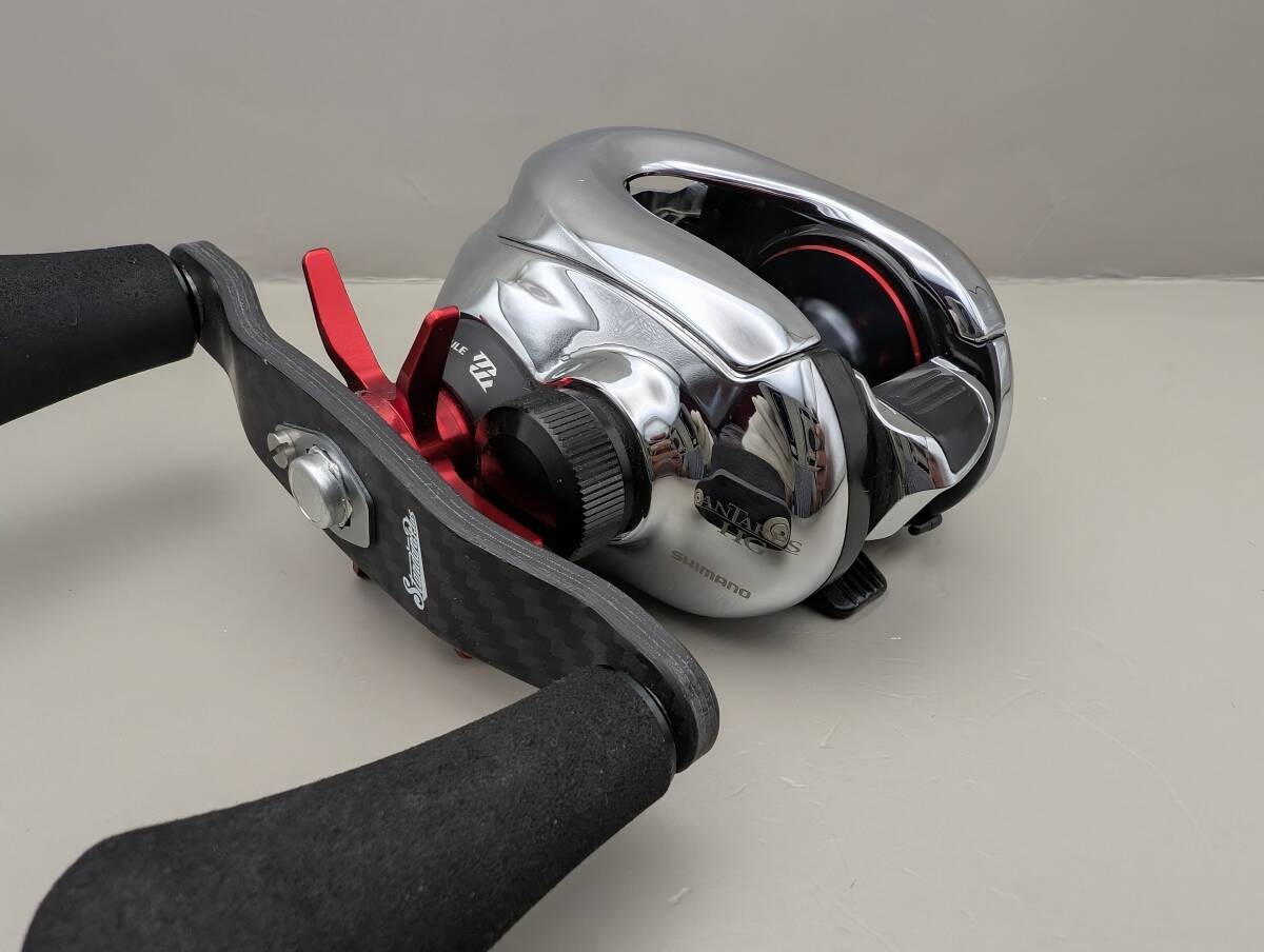 Shimano 12 Antares HG Left Hand Custom Handle and Parts