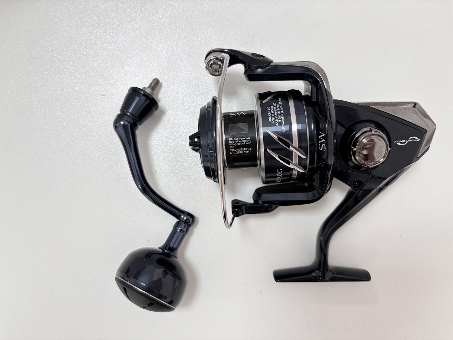 Shimano 24 STRADIC SW 5000XG Spinning Reel, 6.2:1 Gear Ratio