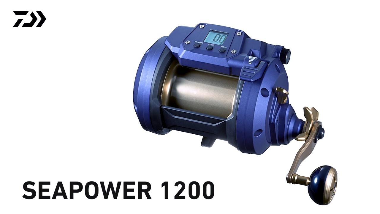 DAIWA 23 SEAPOWER 1200 Electric Reel Drag 30 kg English Tuna Amberjack grouper