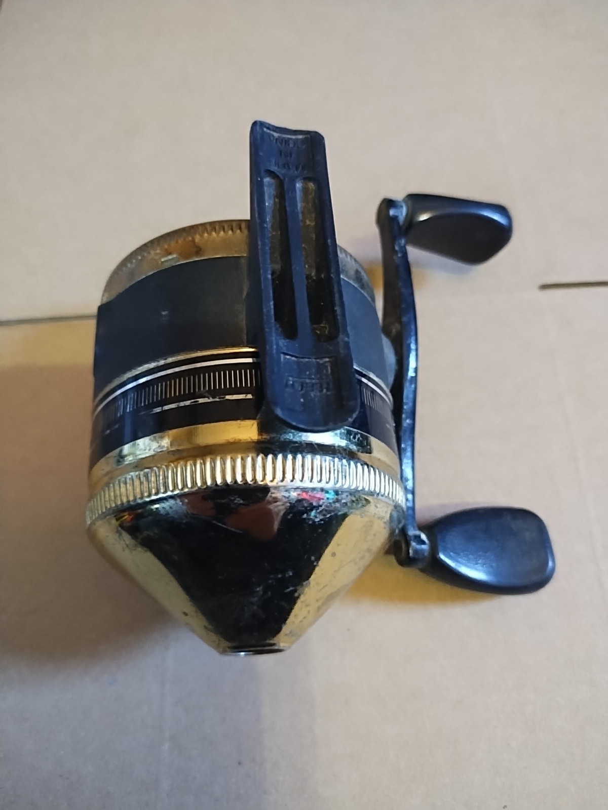 Zebco 33 Gold Fishing Reel Freshwater Crappie Bass Catfish Metal Ball Bearing