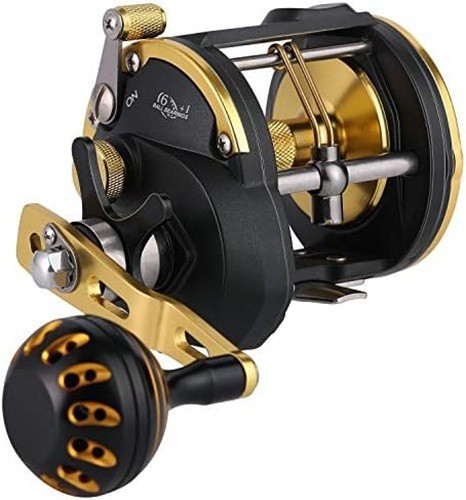 Trolling Reel Saltwater Level Wind Reels, Drag Reels Boat Fishing Ocean Fishing