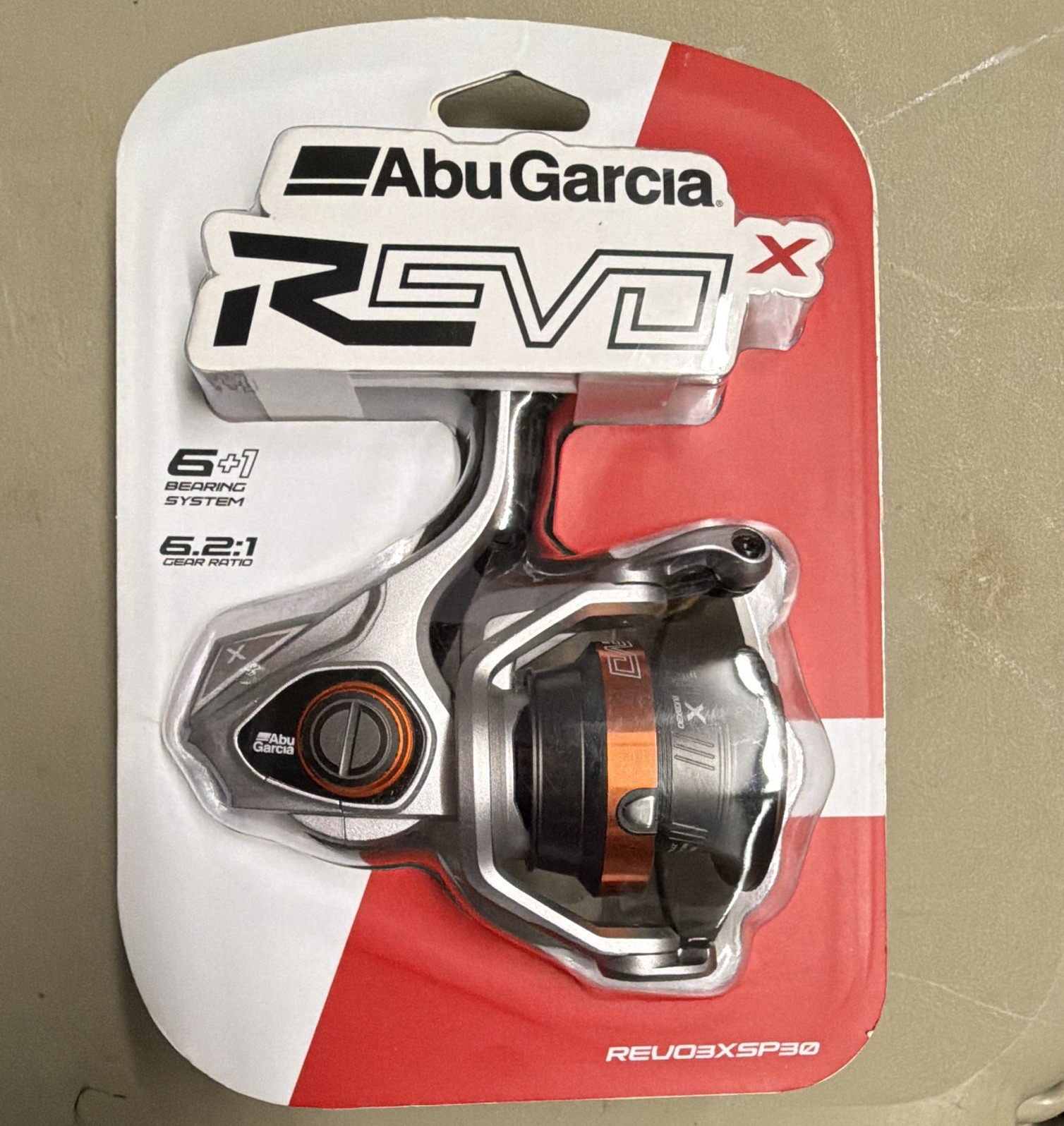 Abu Garcia Revo X 30 Spinning Reel 6.2:1 6+1BB Front Drag Anti-Reverse