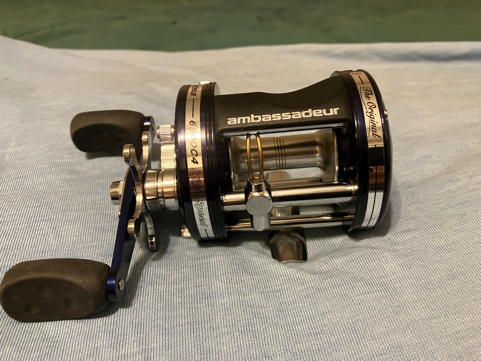 New Display Abu Garcia 6500C4 Ambassadeur Fishing Reel No Box Or Papework