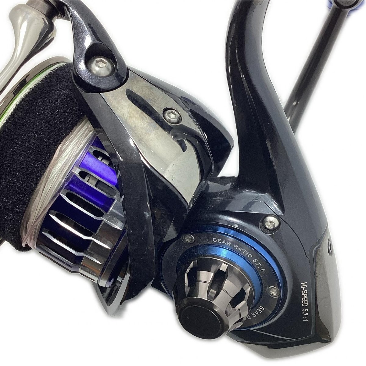 Daiwa Spinning Reel 15 Saltiga 6500H 00059561 With Scratches And Dirt