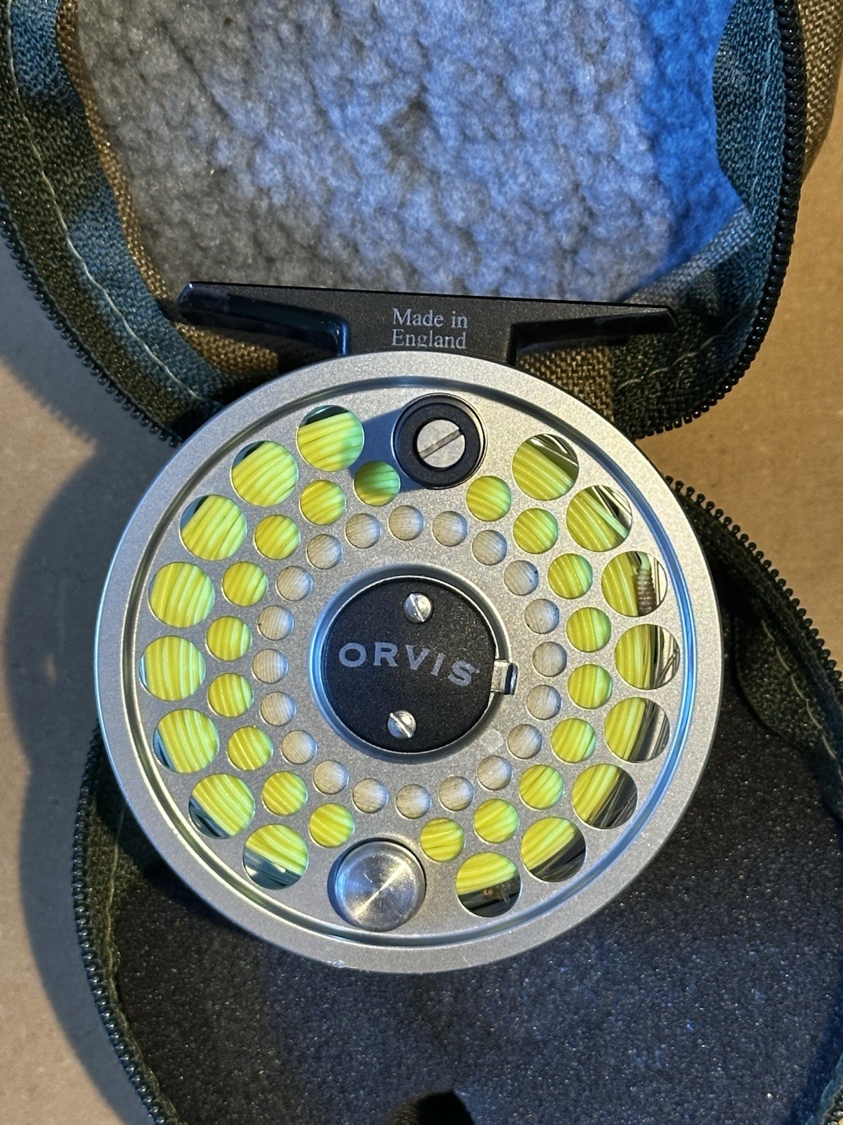 Orvis Battenkill BBS III Fly Reel – Titanium Finish – Includes Line & Case