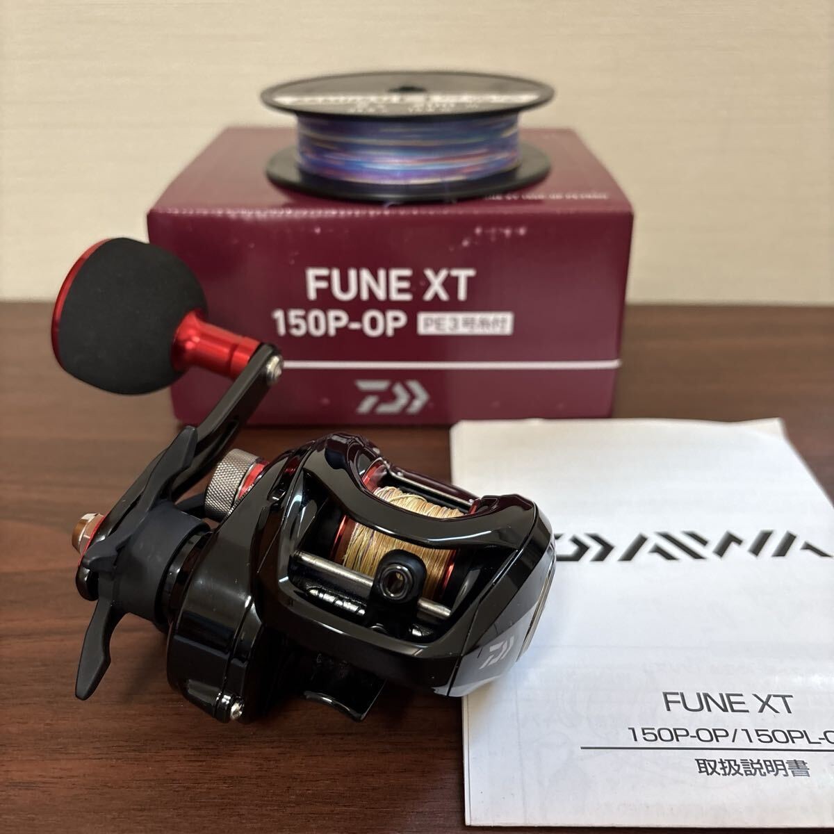 Daiwa Fune XT 150P-OP Tanatoru 8 PE Line 3 2