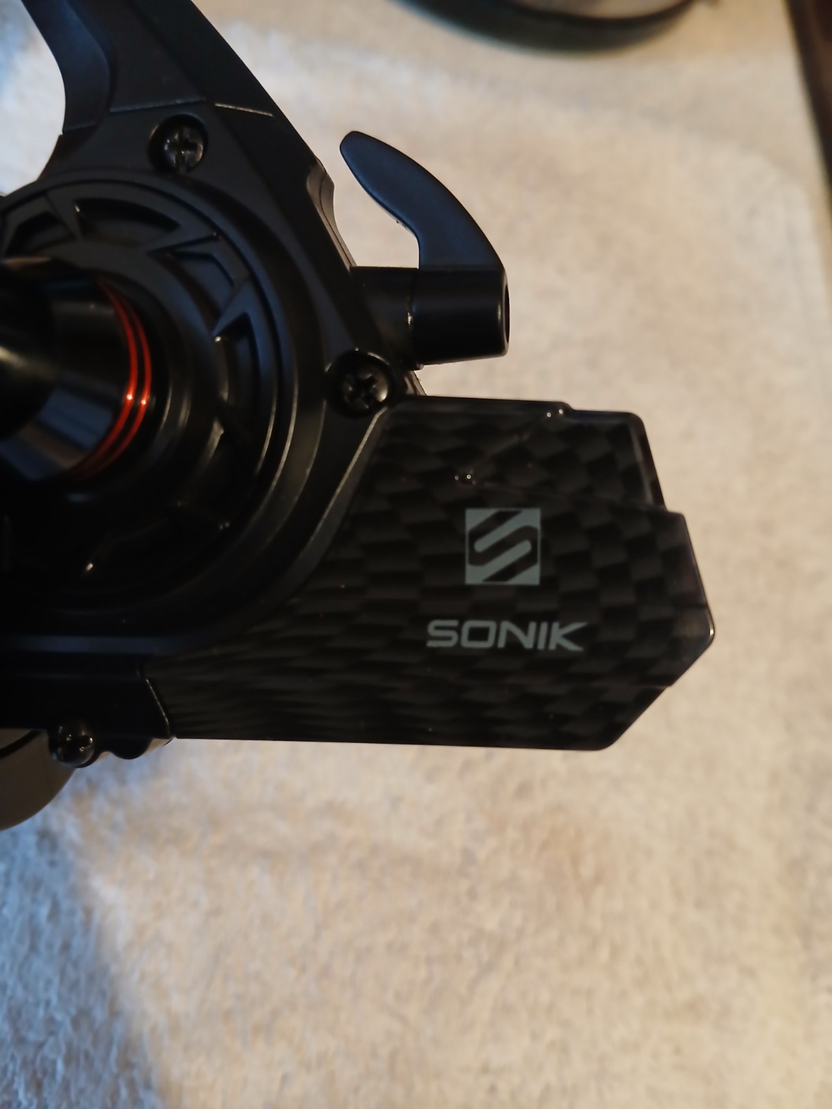 Sonik Sk-47 Carbon Fishing Reel 7000..used Carp Fishing.