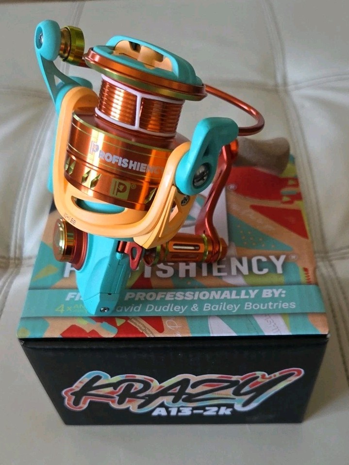 ProFISHiency A13 Krazy Spinning Reel, 6.2:1, 10+1, A13-2KKRZY FREE SHIPPING