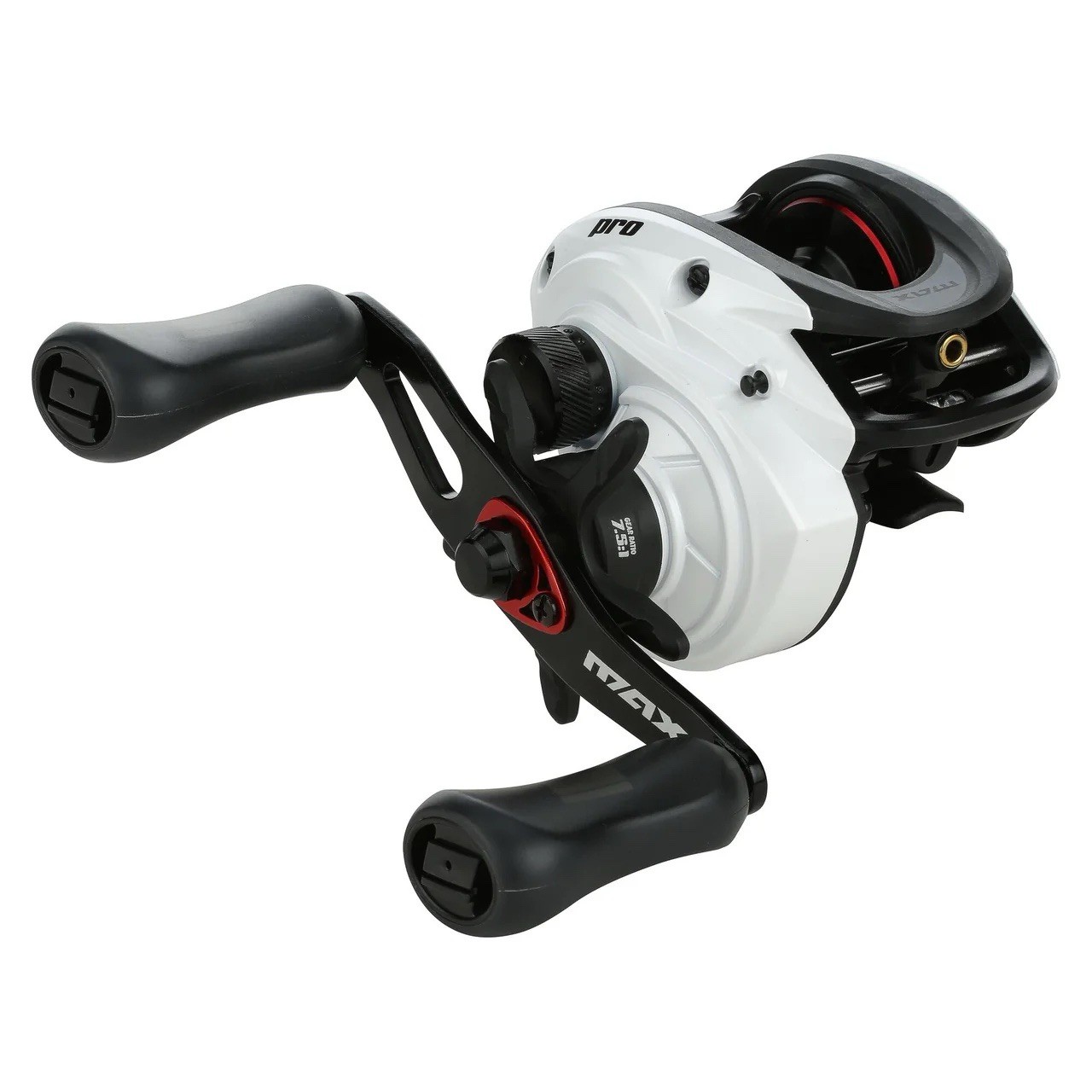 Abu Garcia Max Pro Baitcast Reel Right Handed White