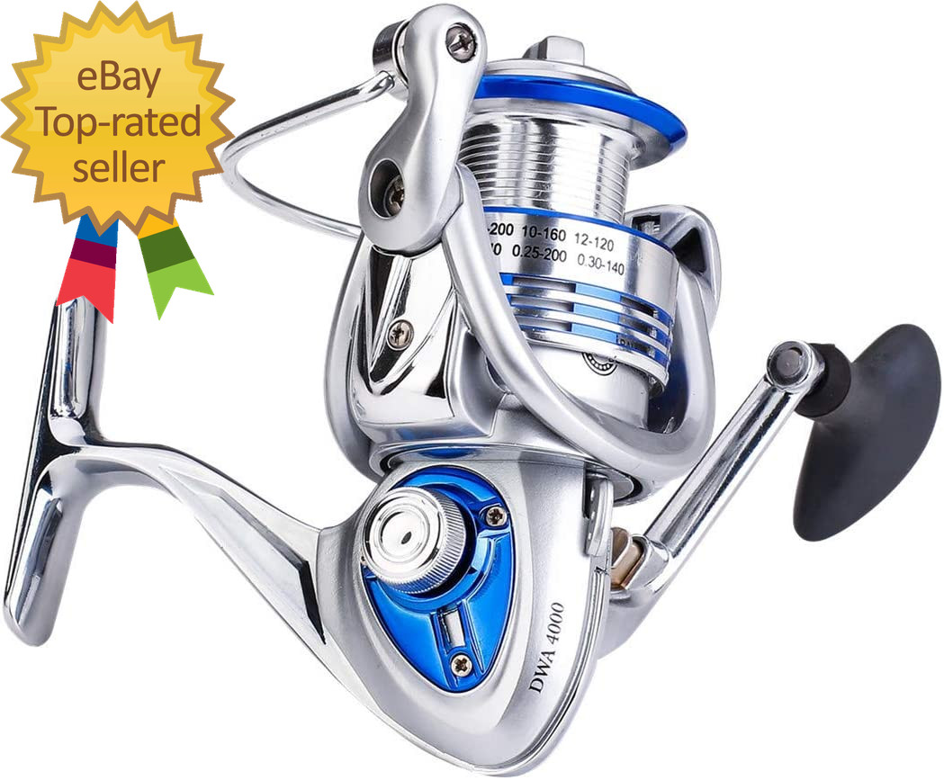 Spinning Fishing Reels for Saltwater Freshwater 3000 4000 5000 6000 7000 Spools