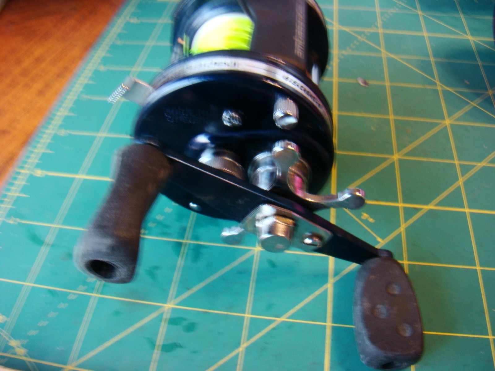 W0634 DR ABU GARCIA BLUE AMBASSADEUR 6500C4 BAITCAST FISHING REEL