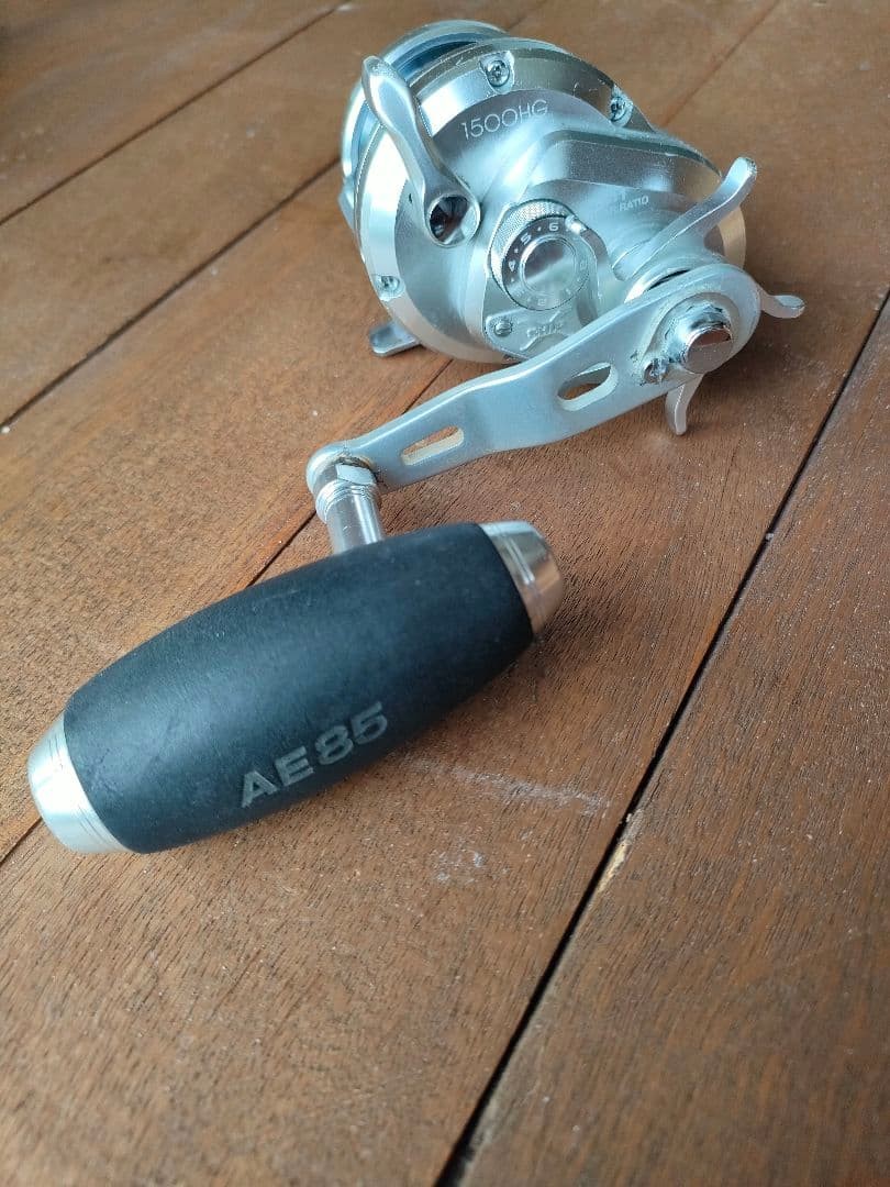 Shimano Ocea Jigger 1500HG SOM Handle Baitcasting Reel Japan Used