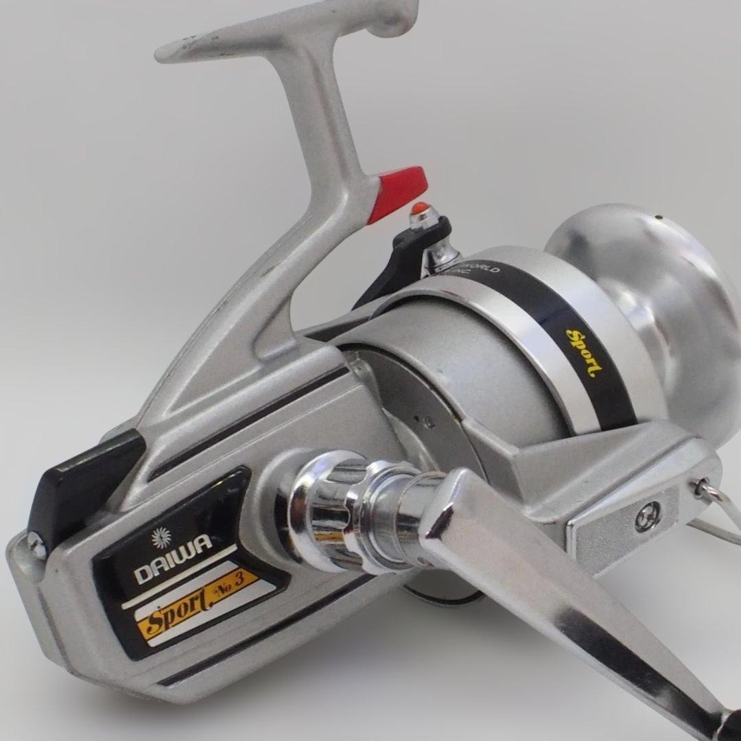 Daiwa Sport No.3 Vintage Spin Reel Used Retro Collectible