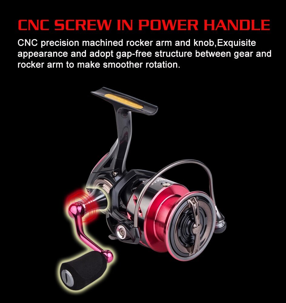 Ryobi Aotaka XP Spinning Fishing Reel 6/1BB 6.2:1Ratio 9kg Max Drag Fishing Reel