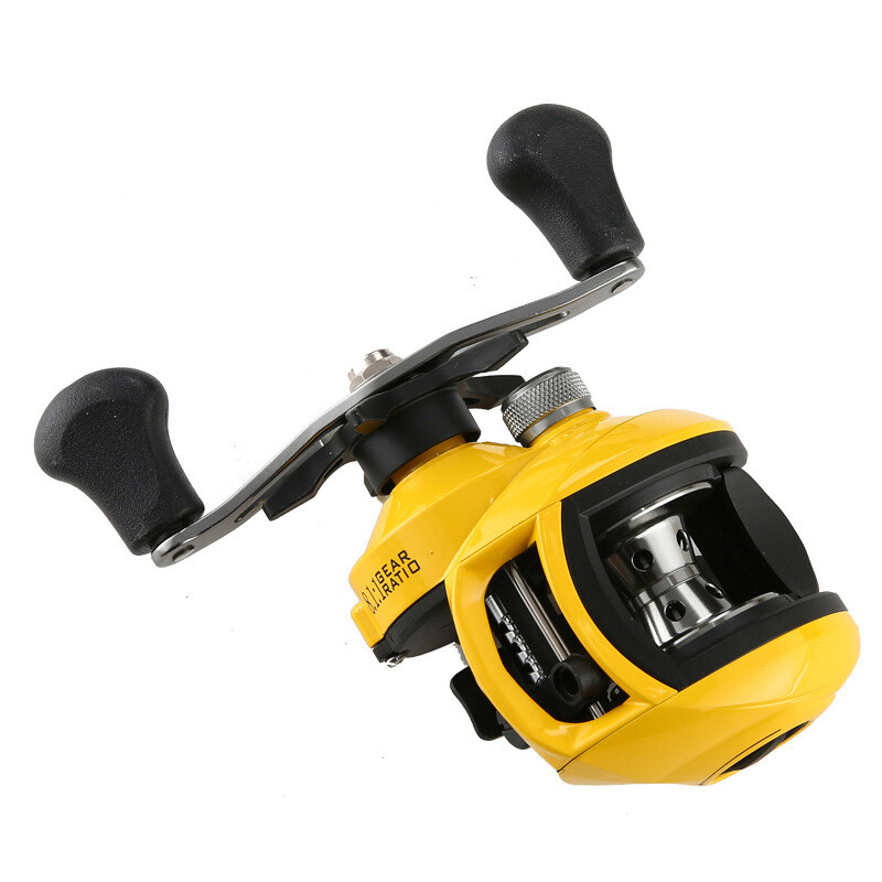 Little Yellow Reel Baitcast Fishing Reel 12+1 Bearings 8.1:1 Gear Ratio