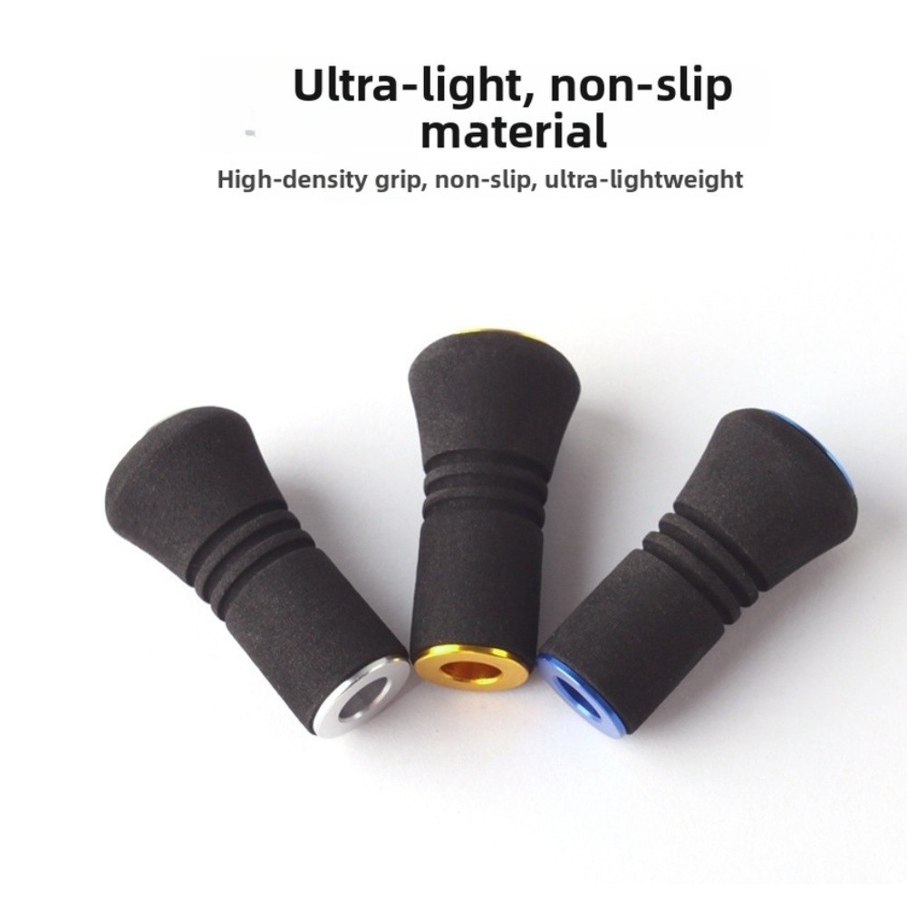 For Casting Reel Waterdrop Handle Grip Ball EVA Material Lightweight Design