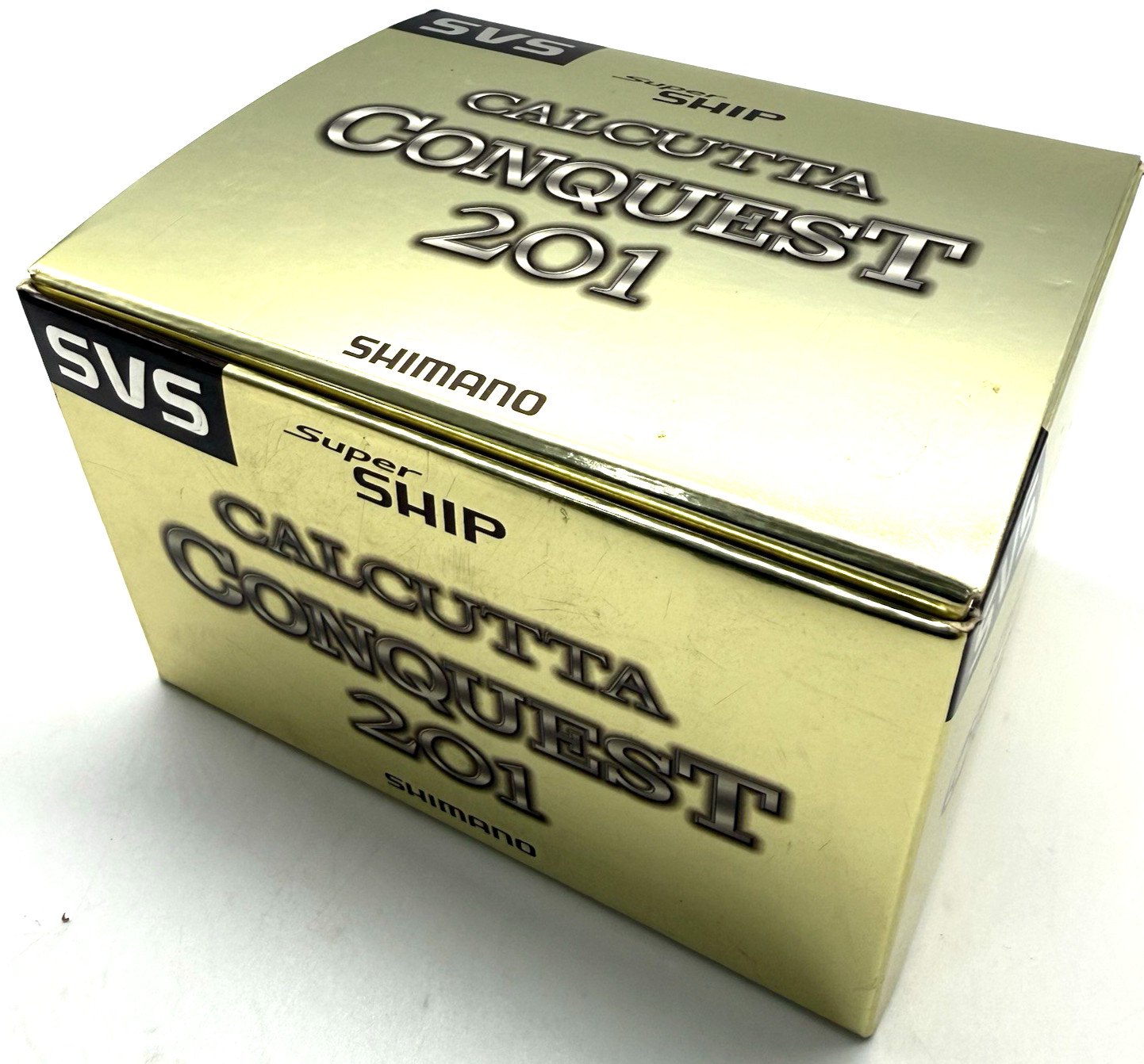 Shimano 00 CALCUTTA CONQUEST 201 Left Bait Casting Reel In Box „Near Mint“ JAPAN