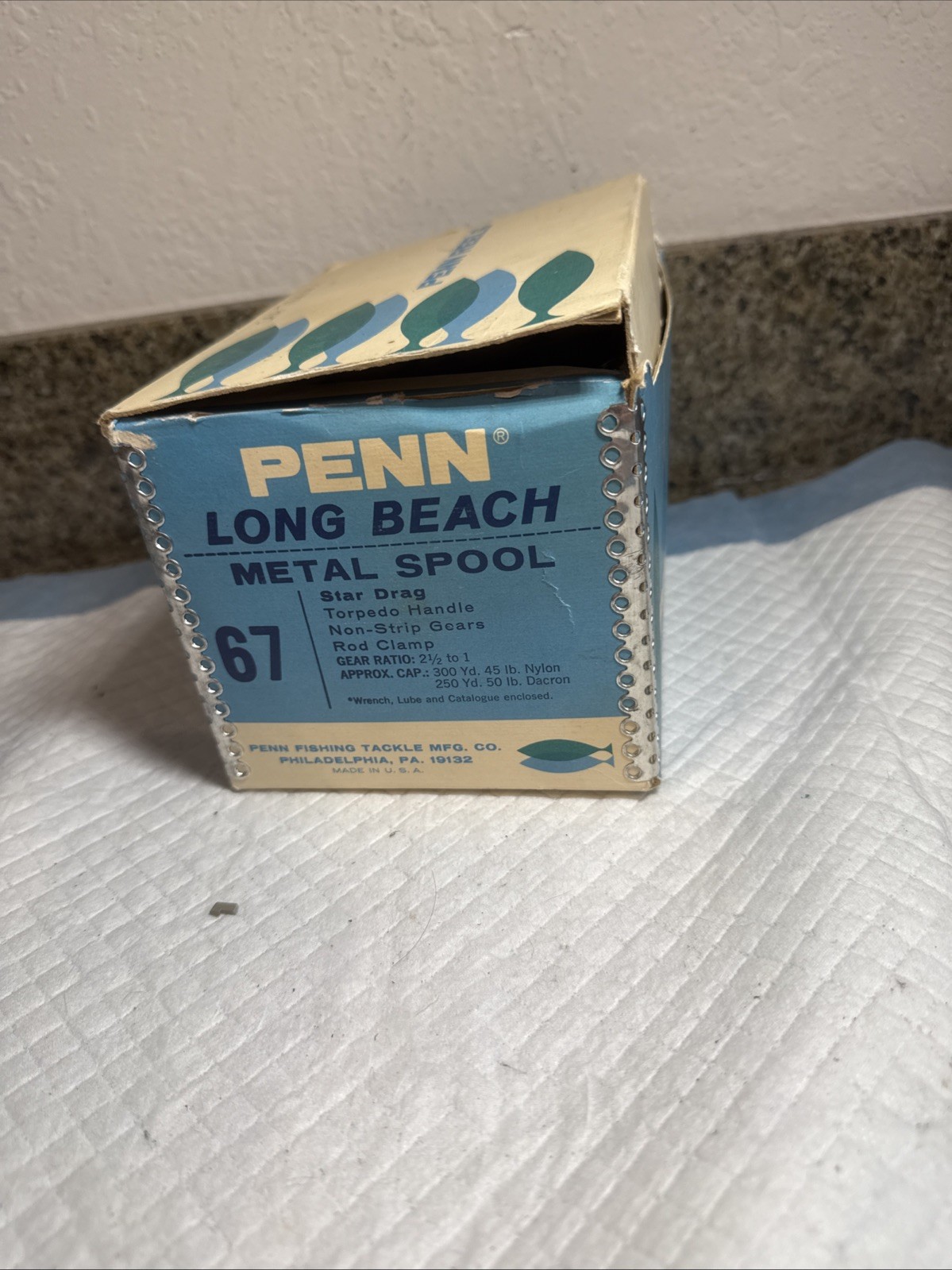 Penn Long Beach 67 Vintage Fishing Reel