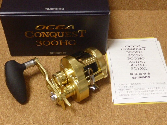 Shimano 22 OCEA CONQUEST 300HG Right Handed Salt Fishing Reel New in Box