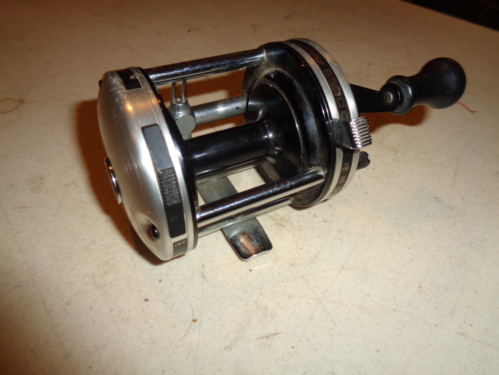 ABU GARCIA AMBASSADEUR 6500C BAITCASTING FISHING REEL , right hand, Sweden