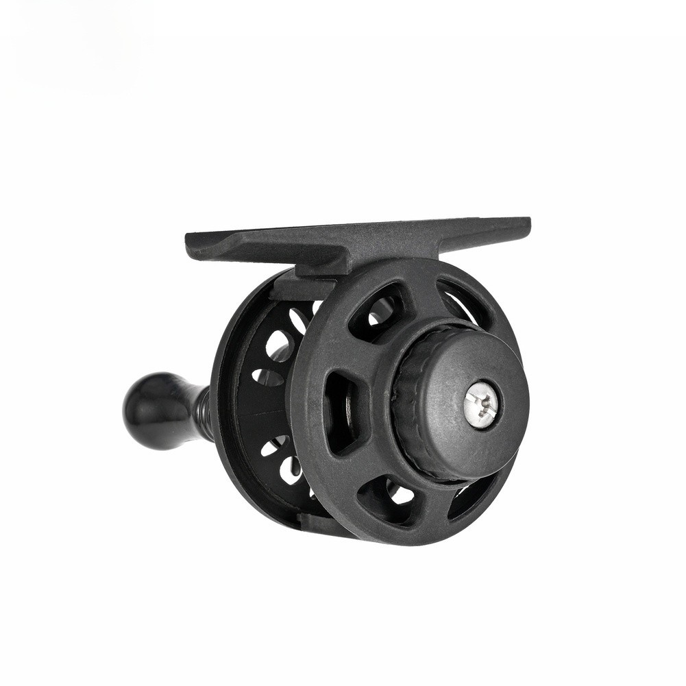 Ambidextrous Nylon Ice Fishing Reel One Way Drag Smooth Single Bearing