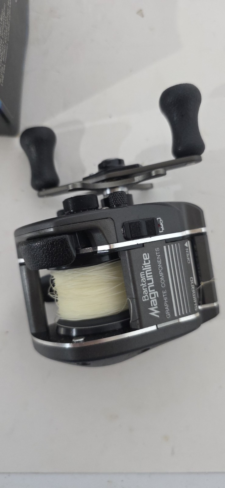 Shimano Bantam Magnumlite BG-X 1551SG XHS Reel w/ Original Box Manual, Excellent