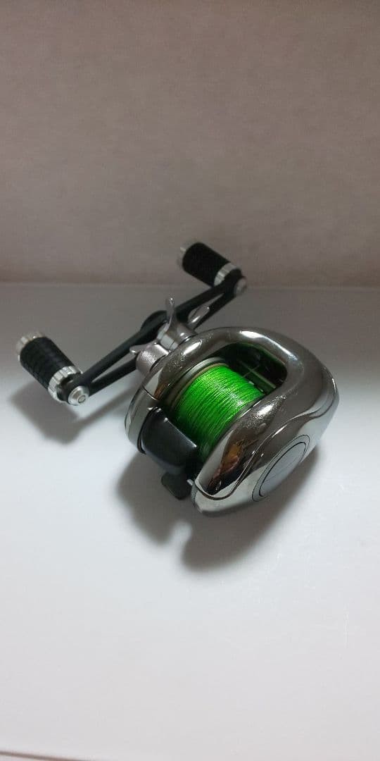 Antares 5 Left Reel Shimano RH220 DRESS Detonator Handle Used Fishing Gear