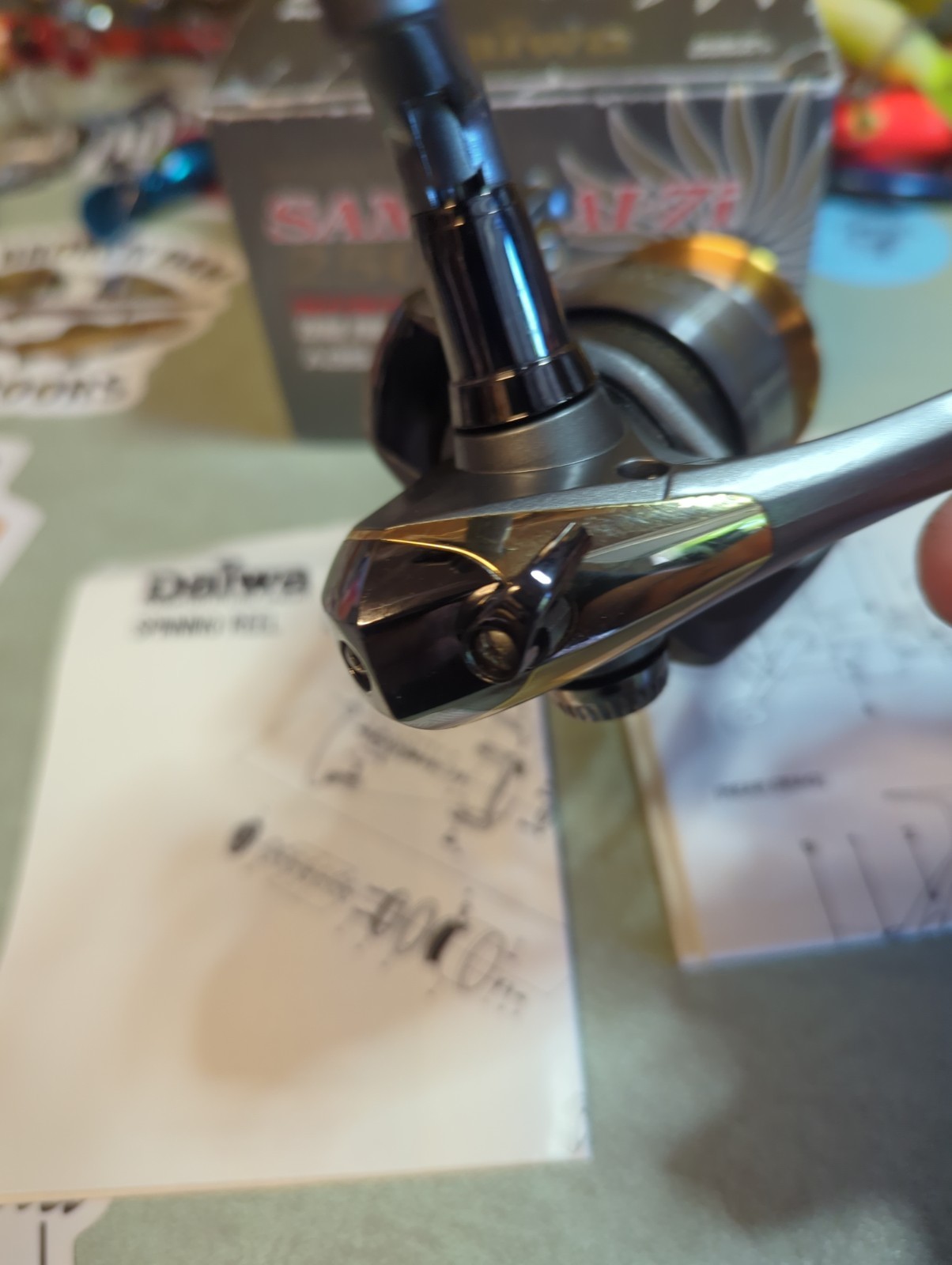 Daiwa Samurai -7i 2500 Series. Very Clean Smooth Reel W Box And Paperwork 🔥