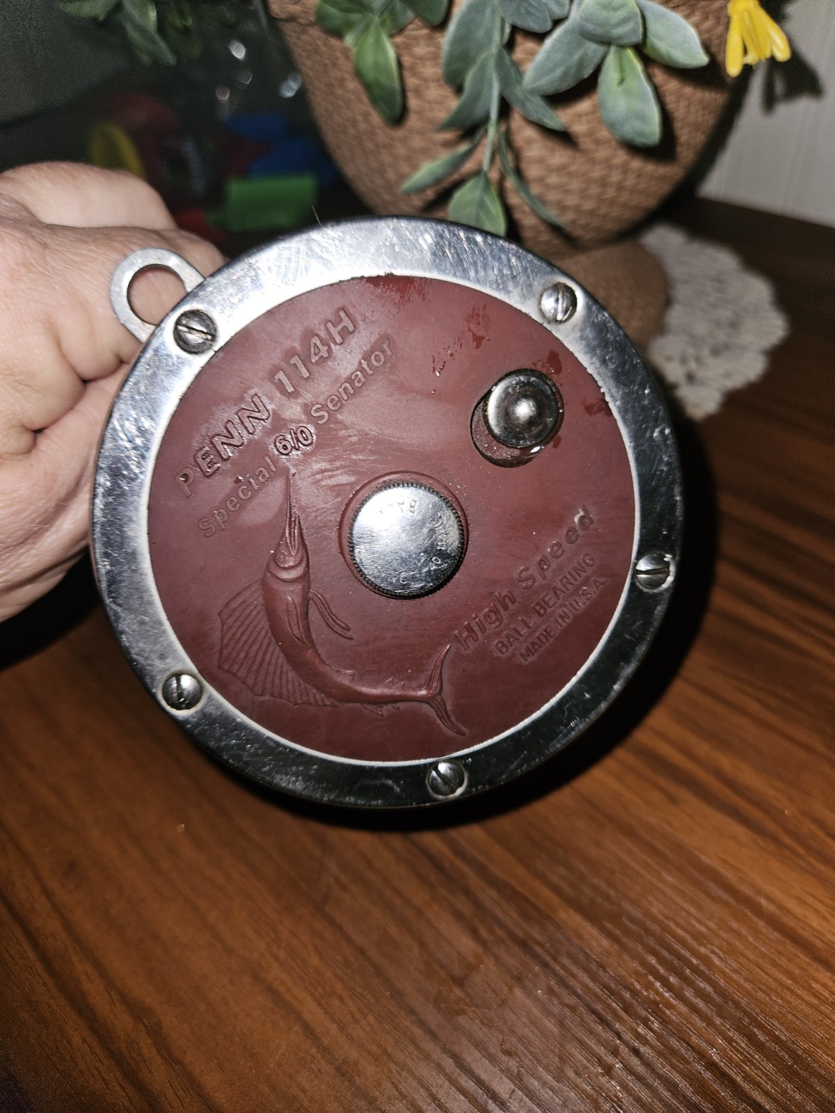 Penn 114H Special Senator 6/0 Salt Water Fishing Reel-Vintage
