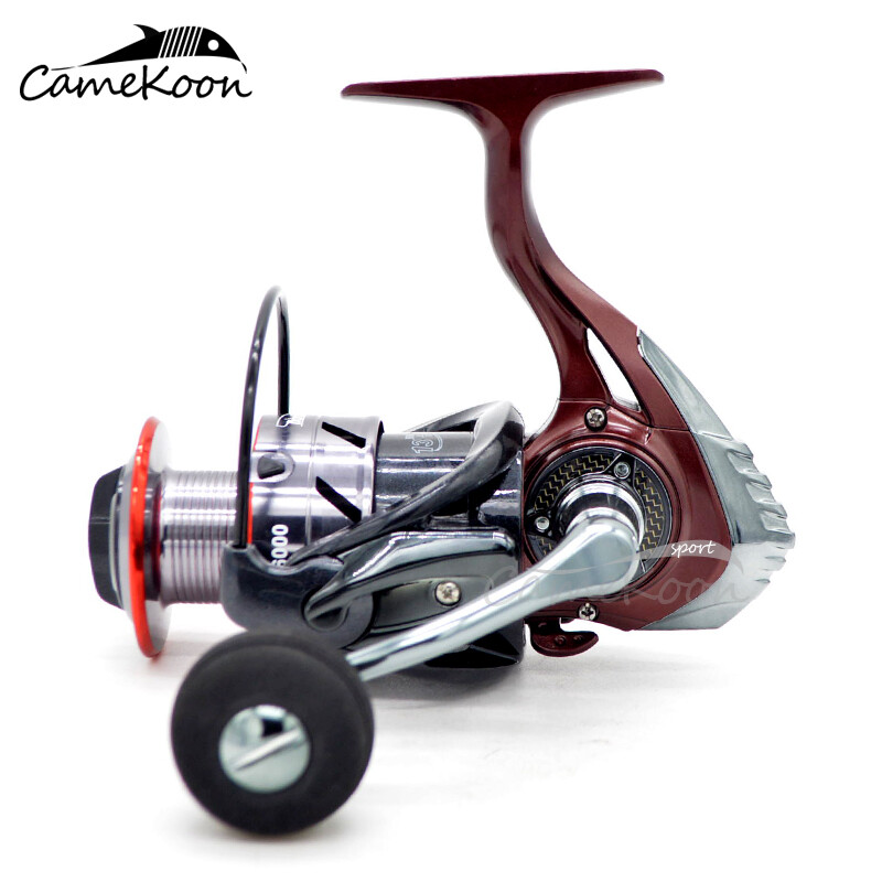 HB 1000-7000 Series Spinning Fishing 5.5:1 Gear Ratio Lightweight Bass Surf Reel