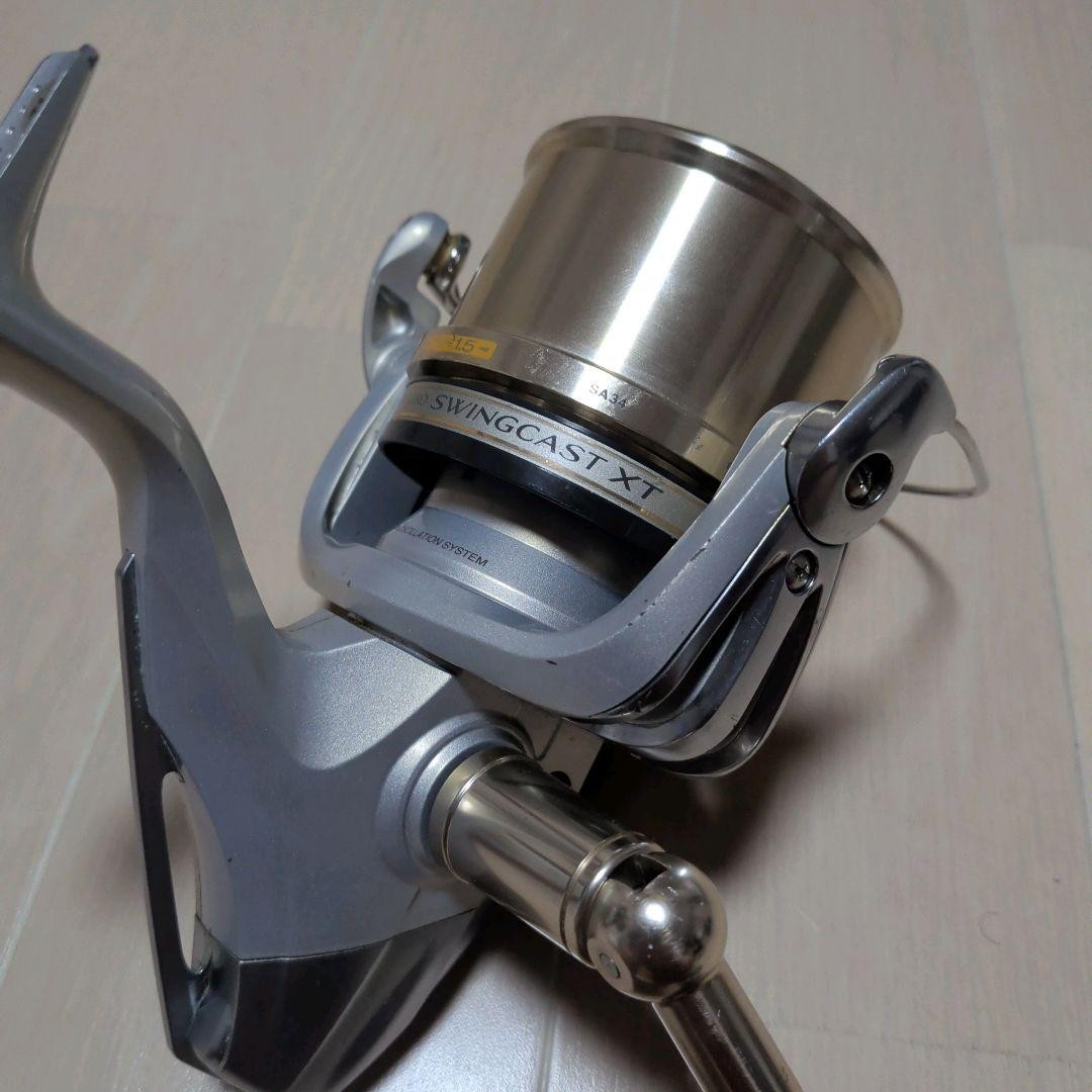 Shimano Super Aero Swing Cast XT 1.5 Spin Reel Used Line Hook Missing