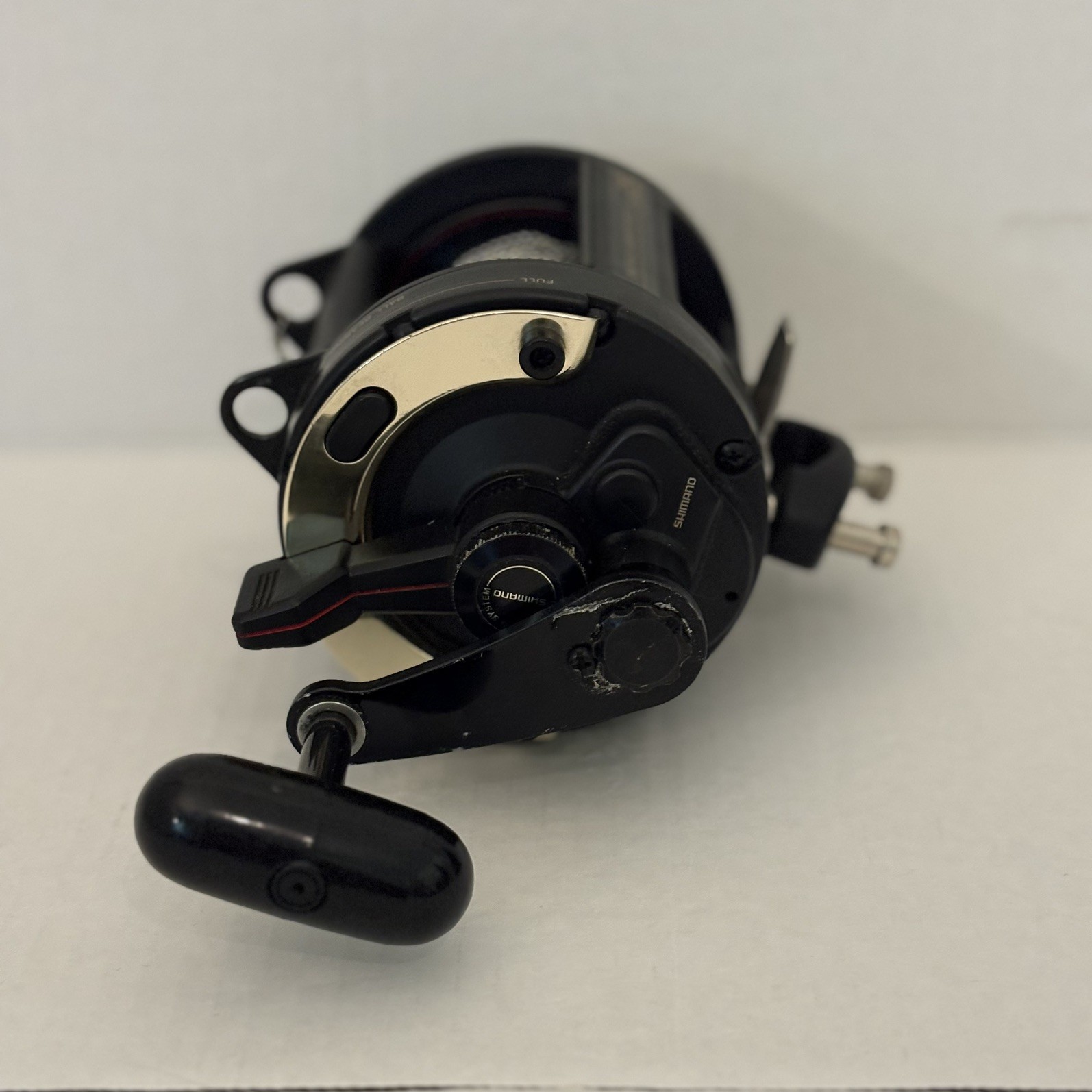 Shimano TLD 25 Conventional Lever Drag Reel RH 3.6:1 22lb Max Drag Black