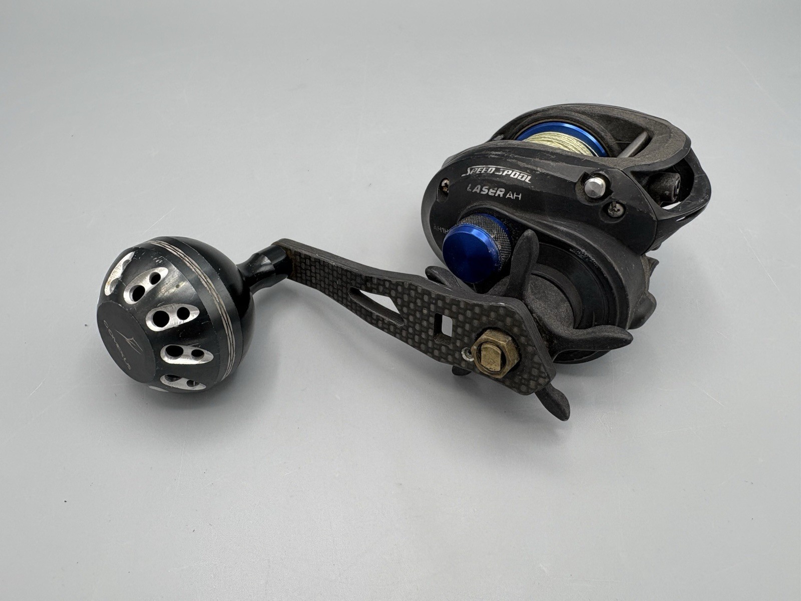 Lews AH1HG Speed Spool Laser AH Fishing Reel *Pre Owned* FREE SHIPPING