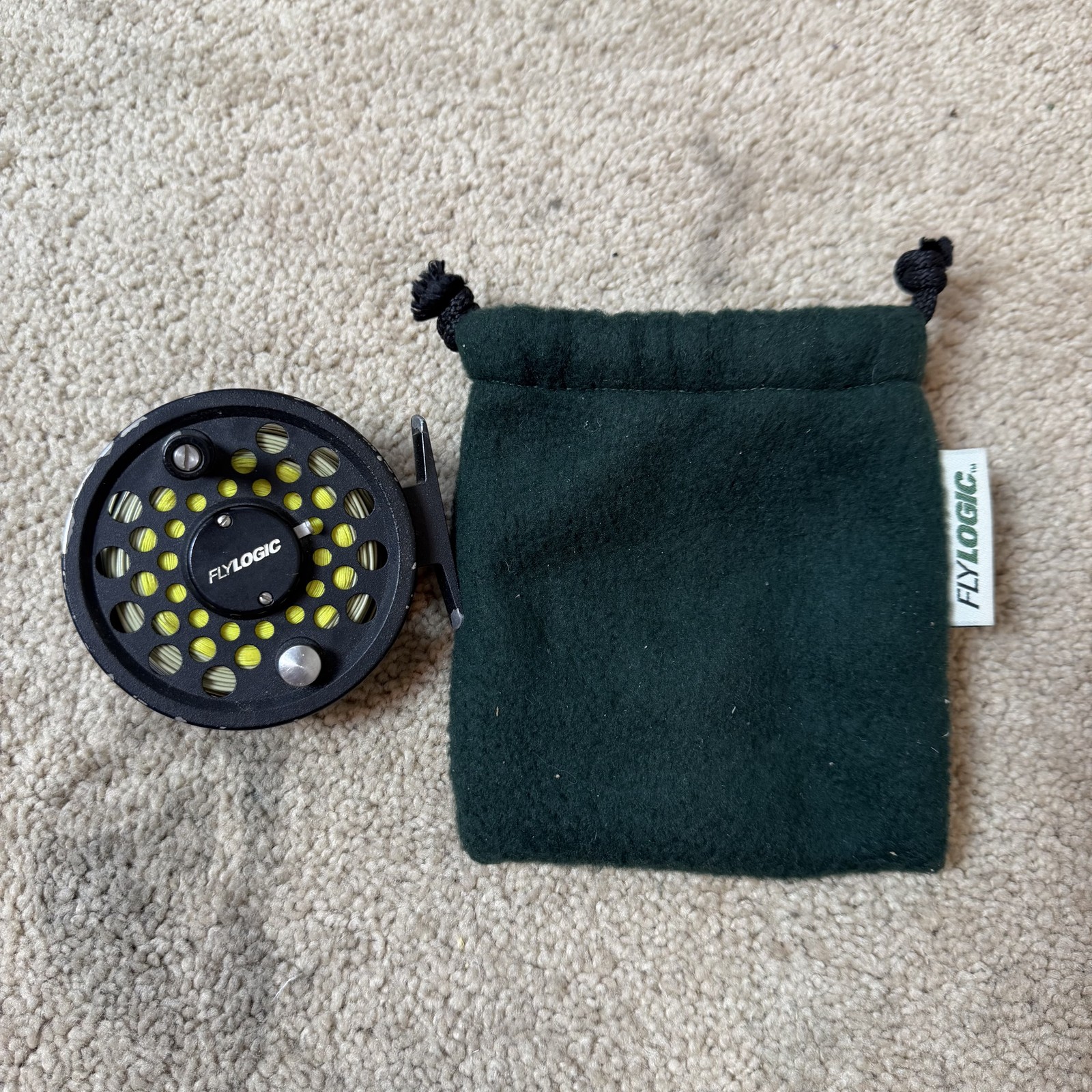FlyLogic FLP 567 Premium Series Fly Fishing Reel Pre-Spooled Line Made in USA