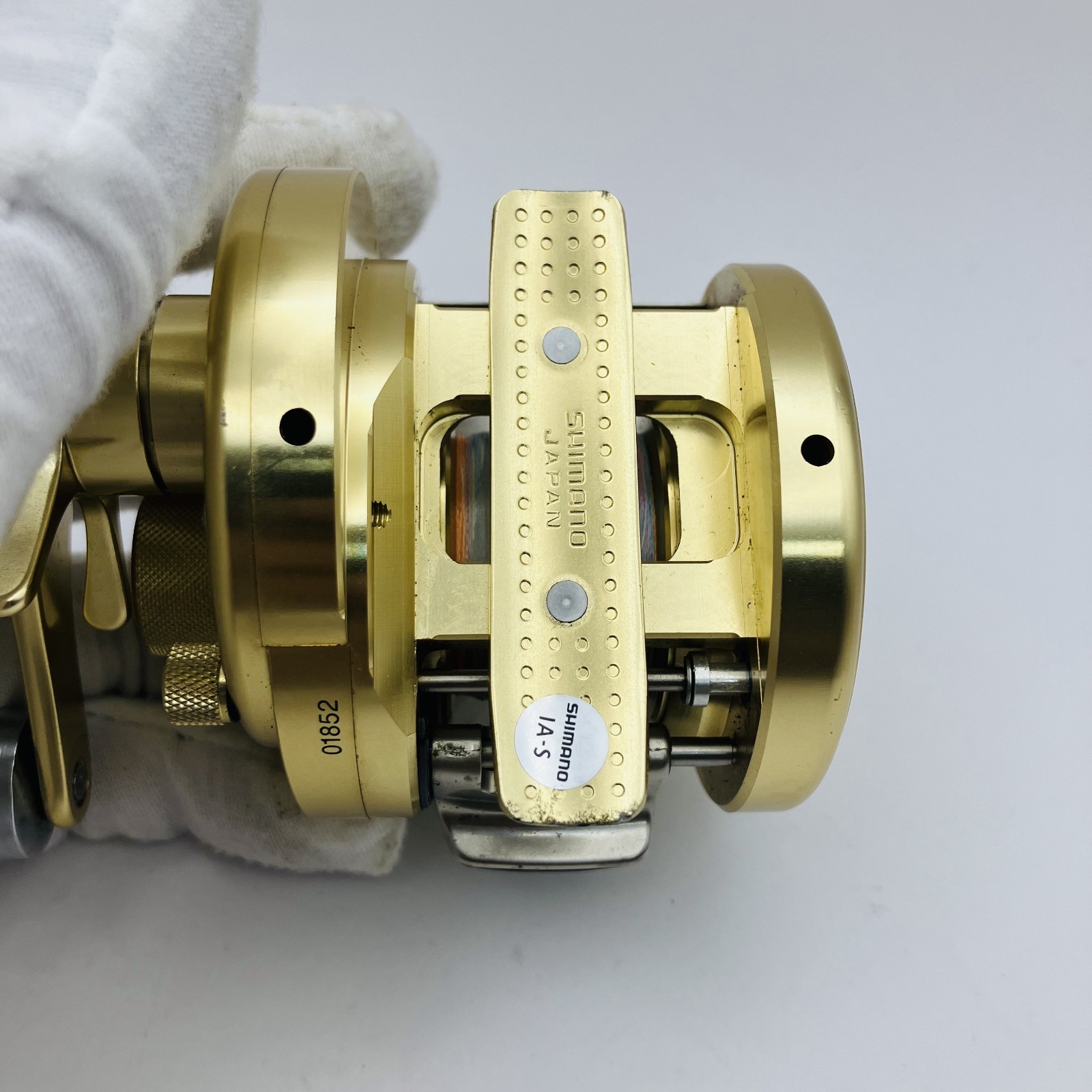 „Exc+++++“ Shimano 05 04 CALCUTTA CONQUEST 400F Right Baitcasting Reel s0537