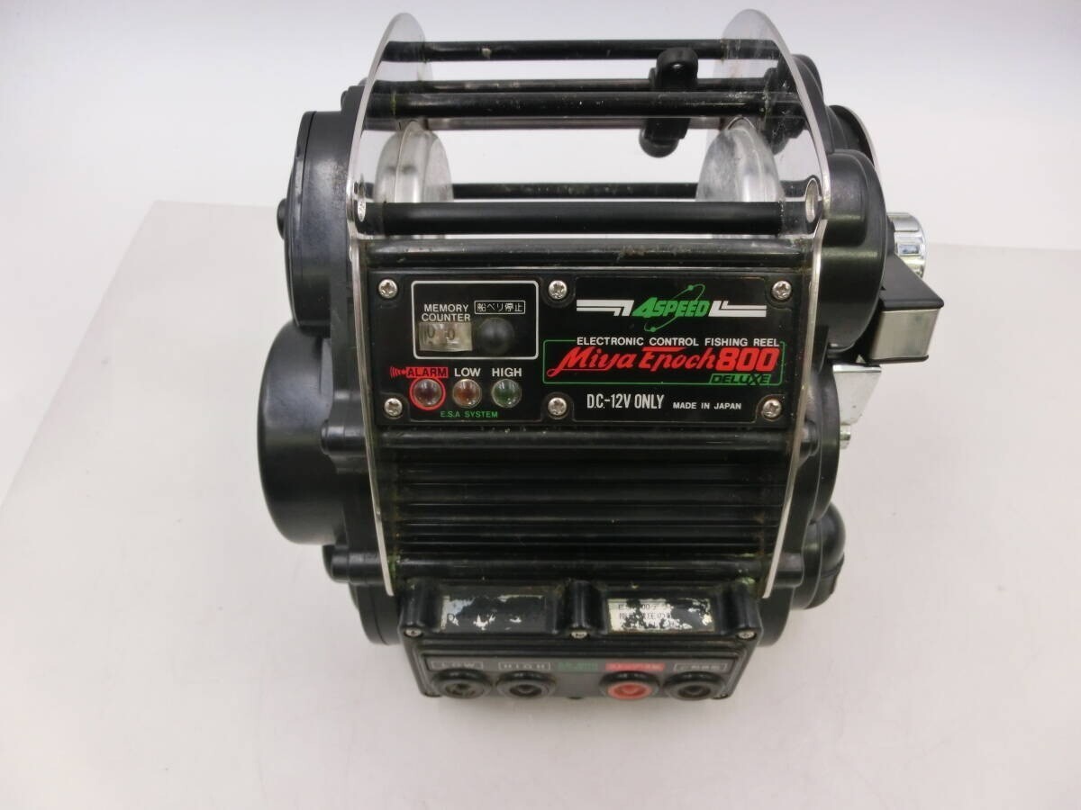 Miya Epoch 800 DELUXE 4 SPEED Electric Fishing Reel Saltwater Big Game W/Cable