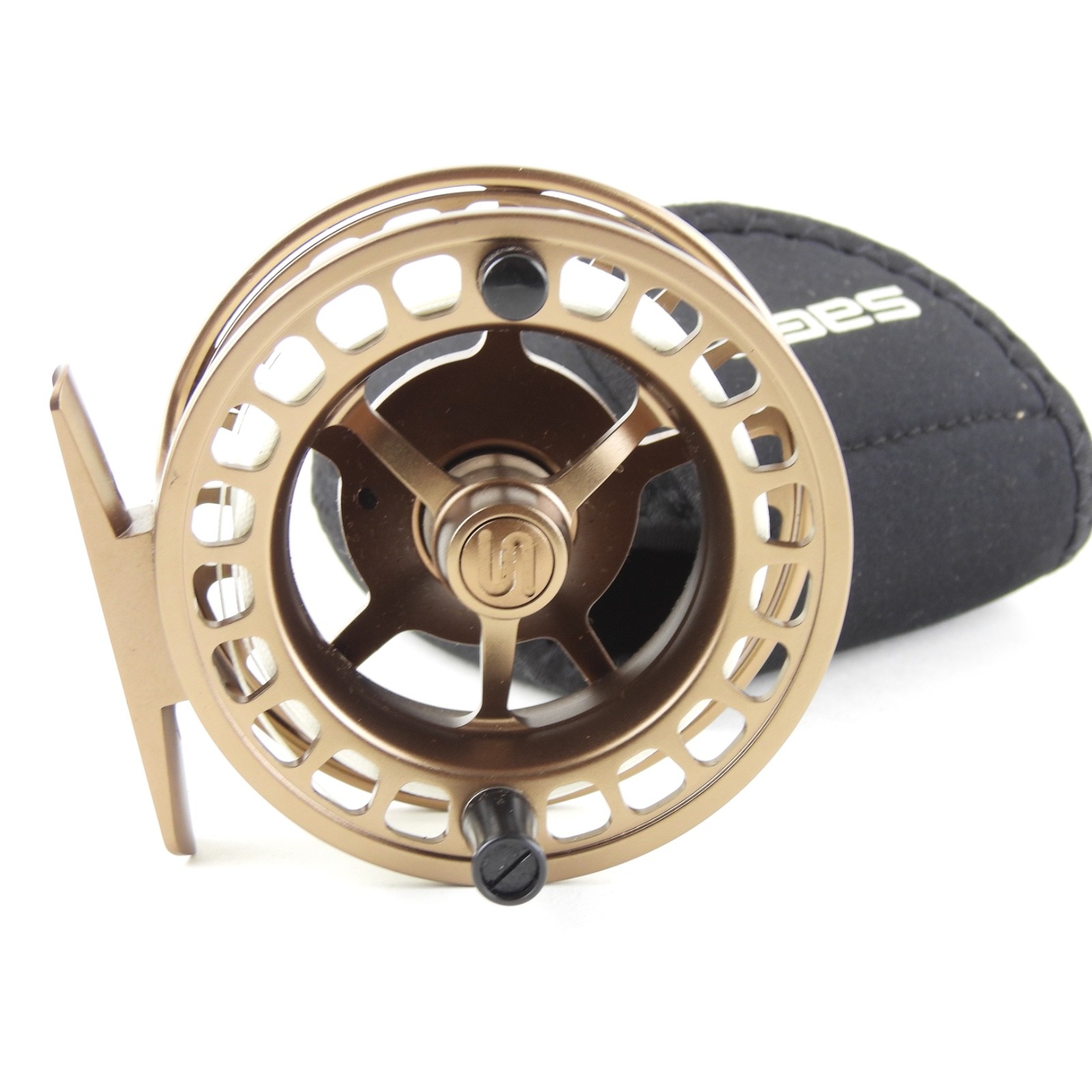 Sage 4230 Fly Fishing Reel. Bronze. W/ Pouch.