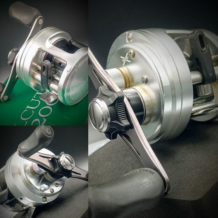 SHIMANO【12 CALCUTTA 200】R-H 5.7:1 Gear Ratio Used Baitcasting Reel „Ex“ W/Box
