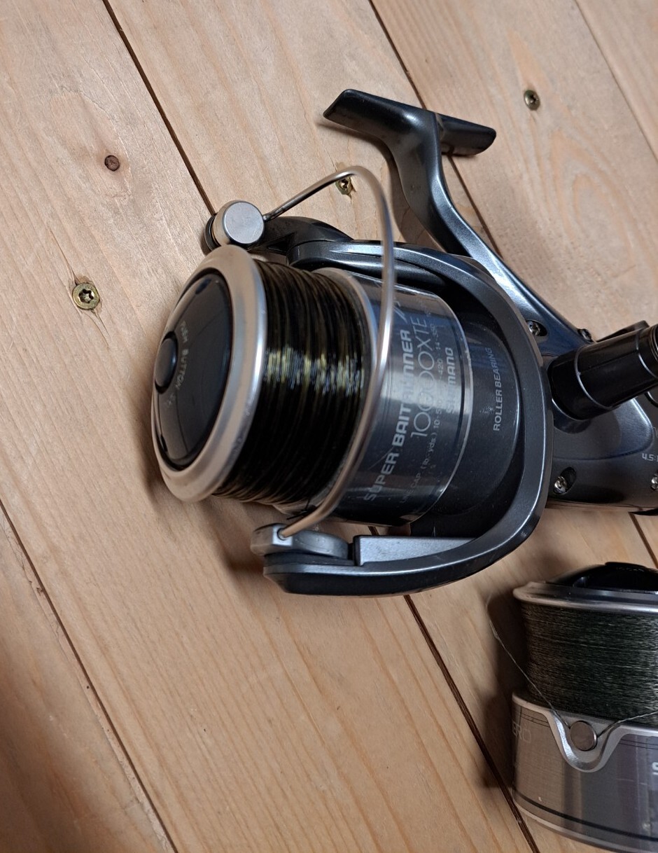 Shimano Super Baitrunner Aero 10000-XTE, 10000XTE Free Spool Fishing Reel Carp