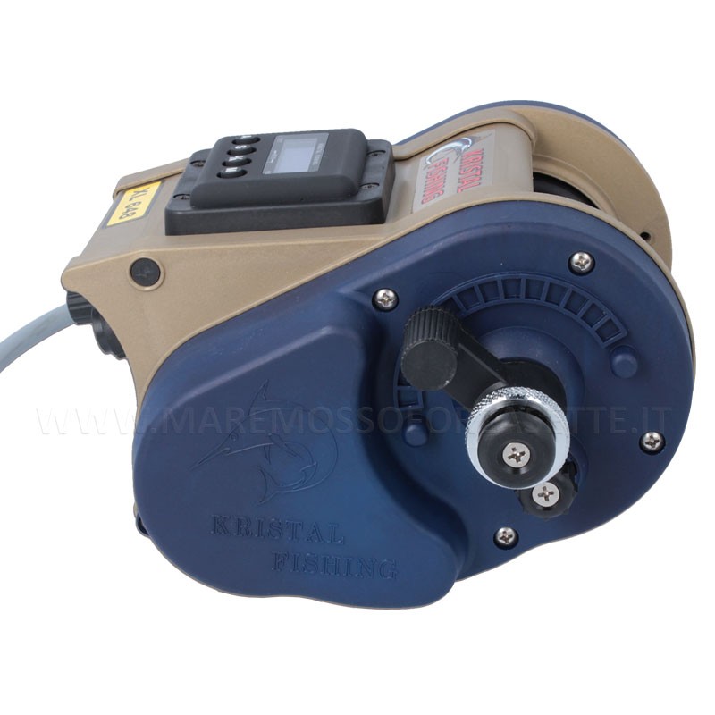 Kristal Fishing XL648D electric fishing reel with adjustable speed