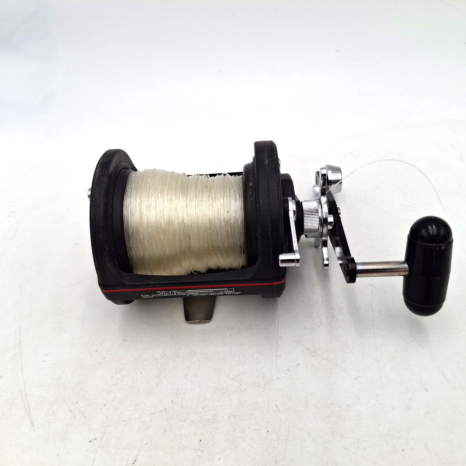 DAIWA SEALINE SL 250H FISHING REEL BLACK WORKING GRAPHITE FRAME NICE