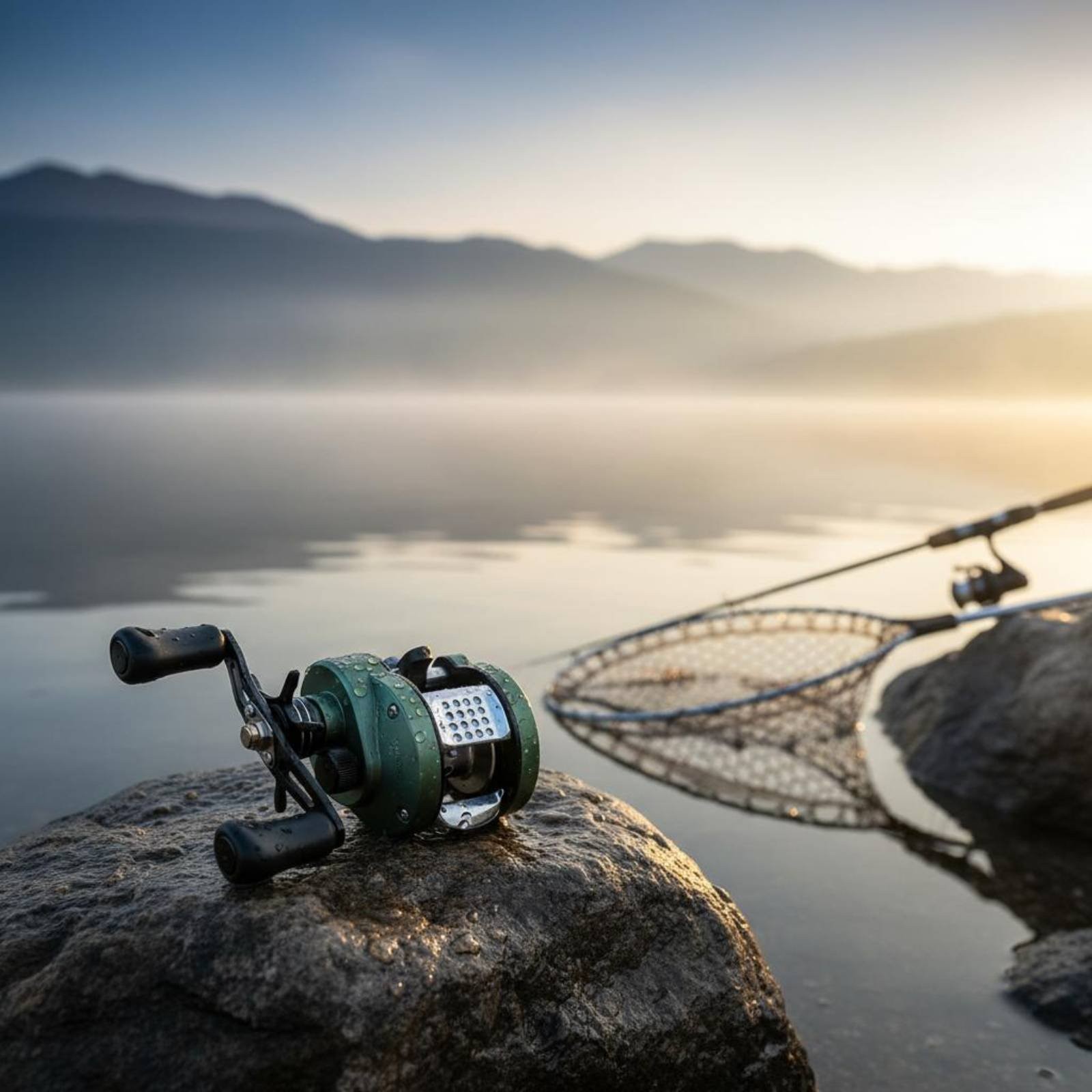 Metal Reel Effortless Retrieve Round Reel