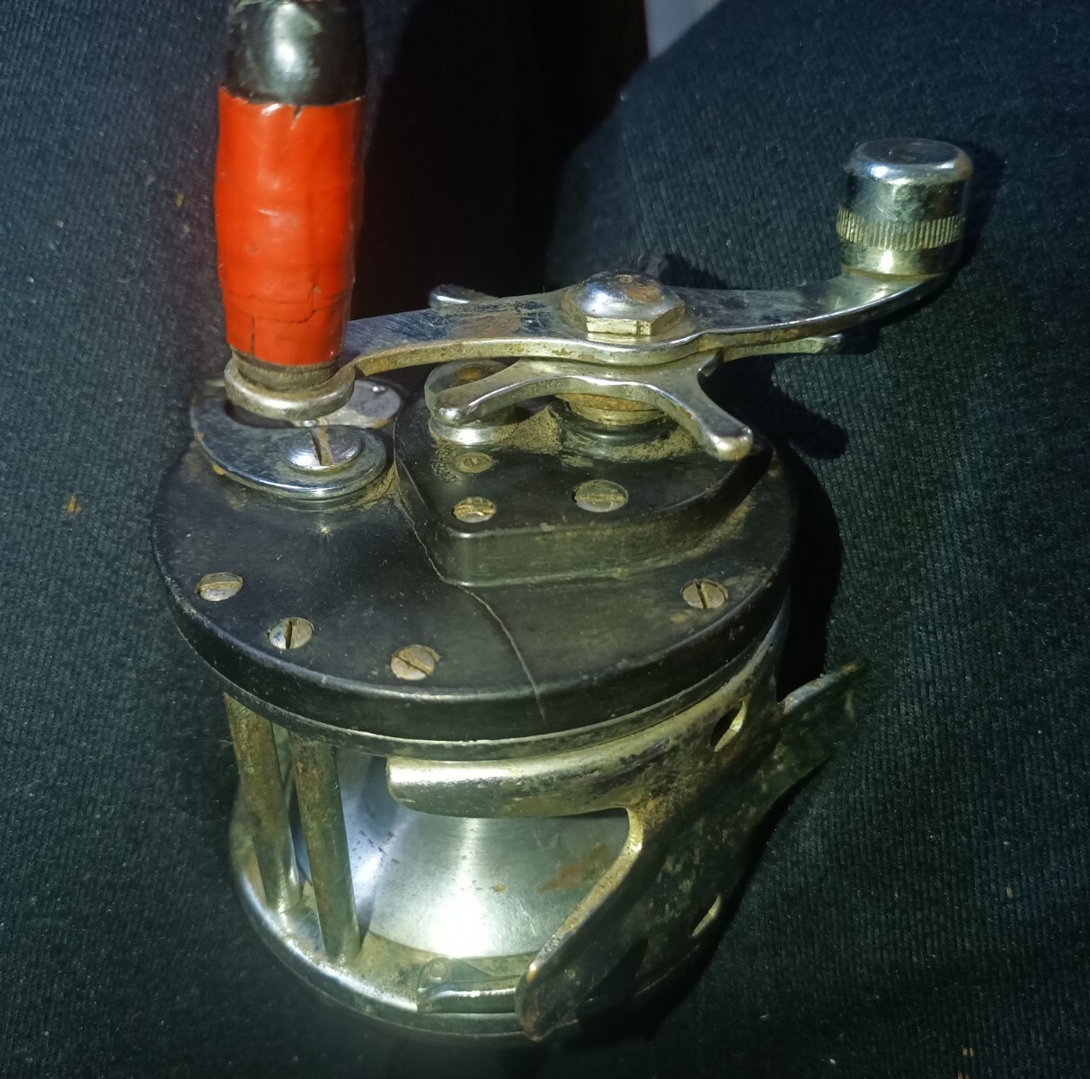 Vintage J. C. Higgins Fishing Reel 311 3137 Salmon Trout Jigging Nautical Decor