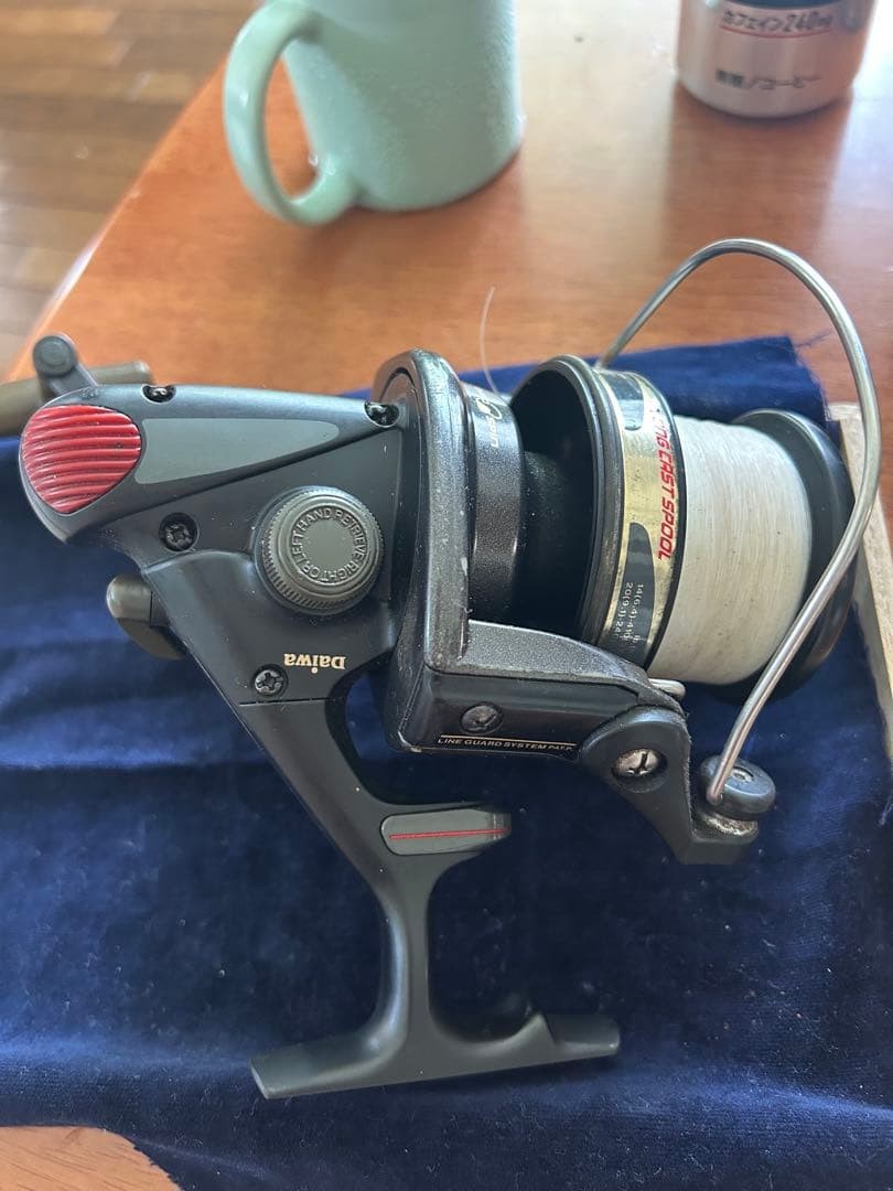 Daiwa Spinning Reel Long Cast Spool Line Guard System Japan