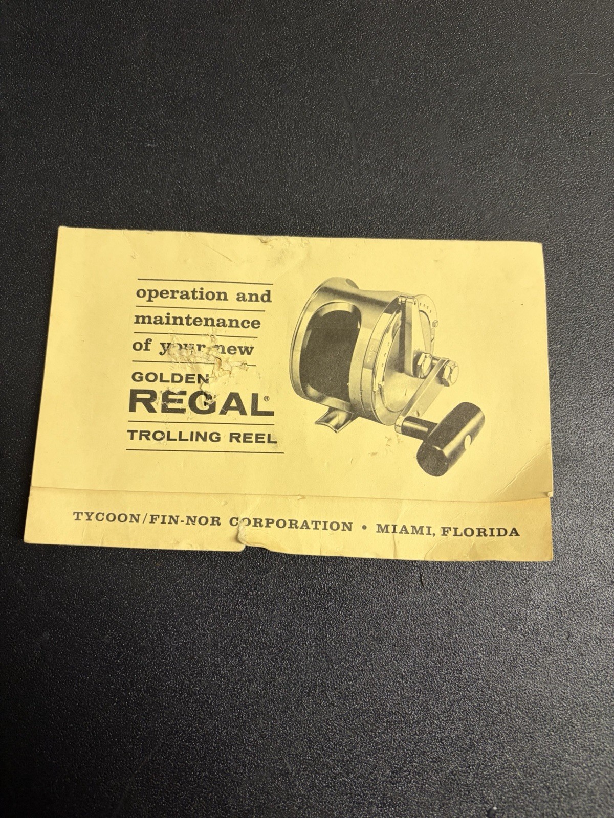 Tycoon Fin Nor Golden Regal 30 Lever Drag BigGame Offshore Fishing Reel Orig Box