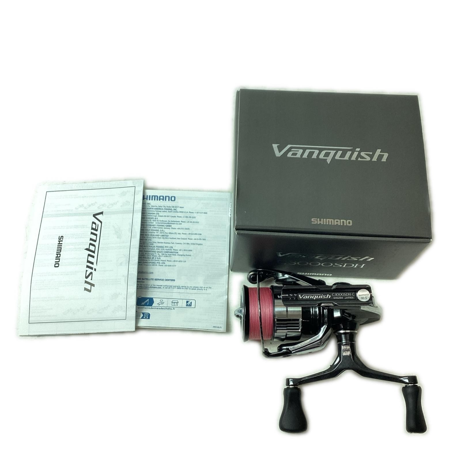 SHIMANO Spinning reel 23 Vanquish C3000SDH 045294 With box